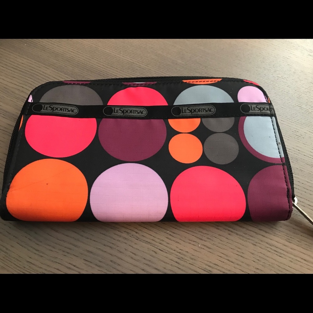 LeSportsac nylon wallet